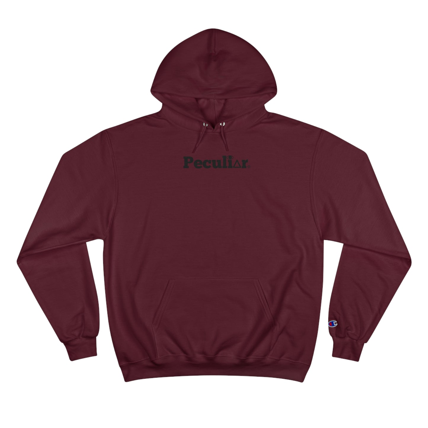 Peculiar Champion Hoodie - Unisex Cozy Sweatshirt with Bold Design 100%Coton
