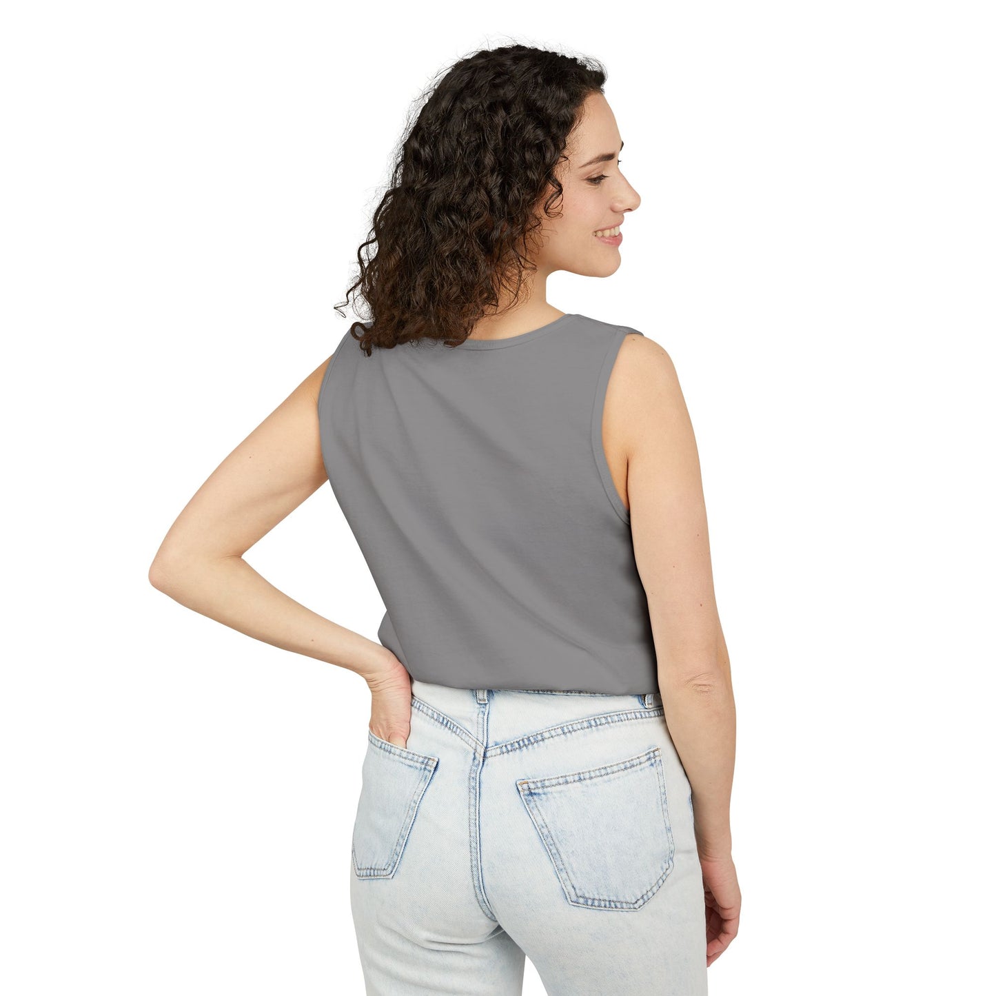 Minimalist Unisex Garment-Dyed Tank Top - Perfect for Summer Style