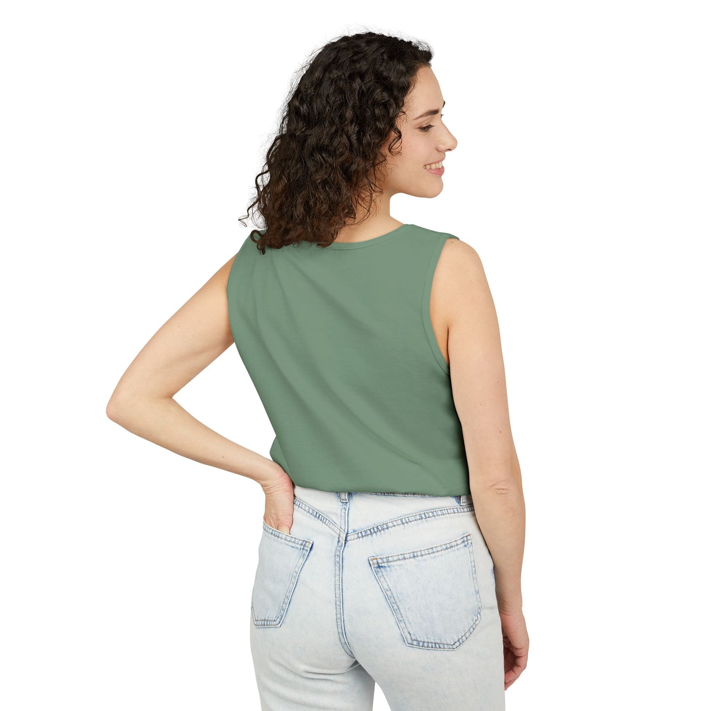 Minimalist Unisex Garment-Dyed Tank Top - Perfect for Summer Style