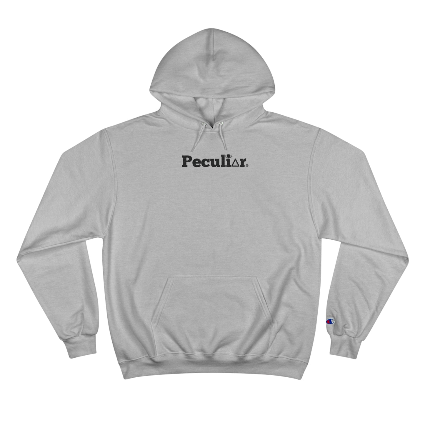 Peculiar Champion Hoodie - Unisex Cozy Sweatshirt with Bold Design 100%Coton