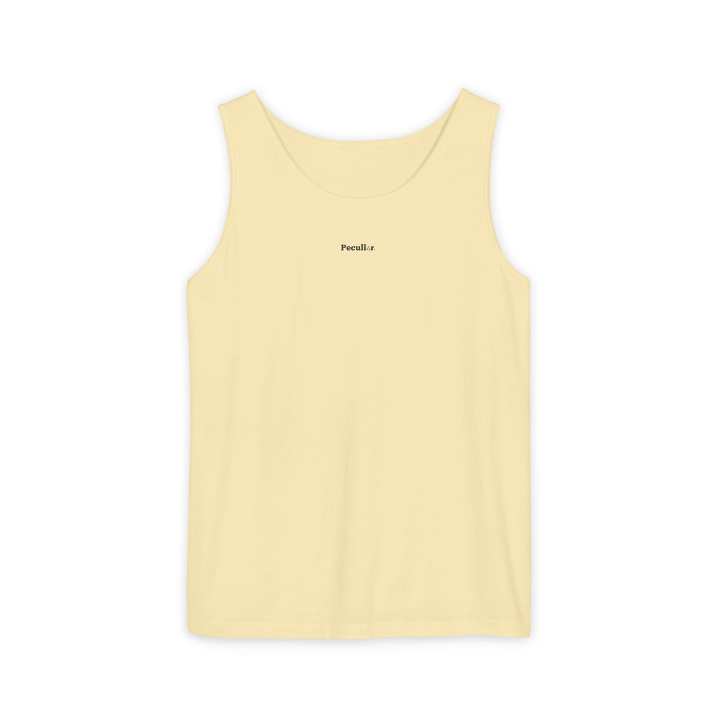 Minimalist Unisex Garment-Dyed Tank Top - Perfect for Summer Style