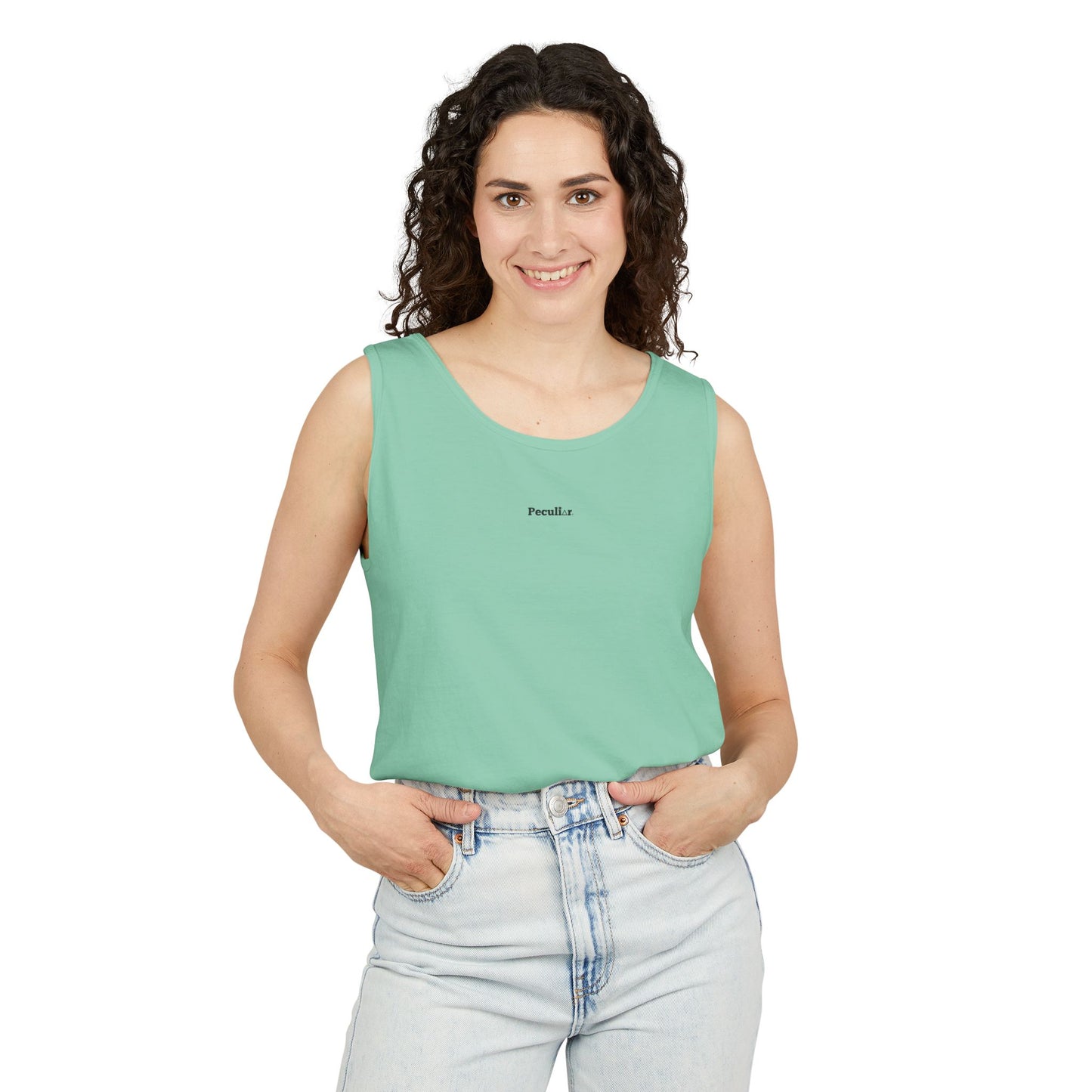 Minimalist Unisex Garment-Dyed Tank Top - Perfect for Summer Style