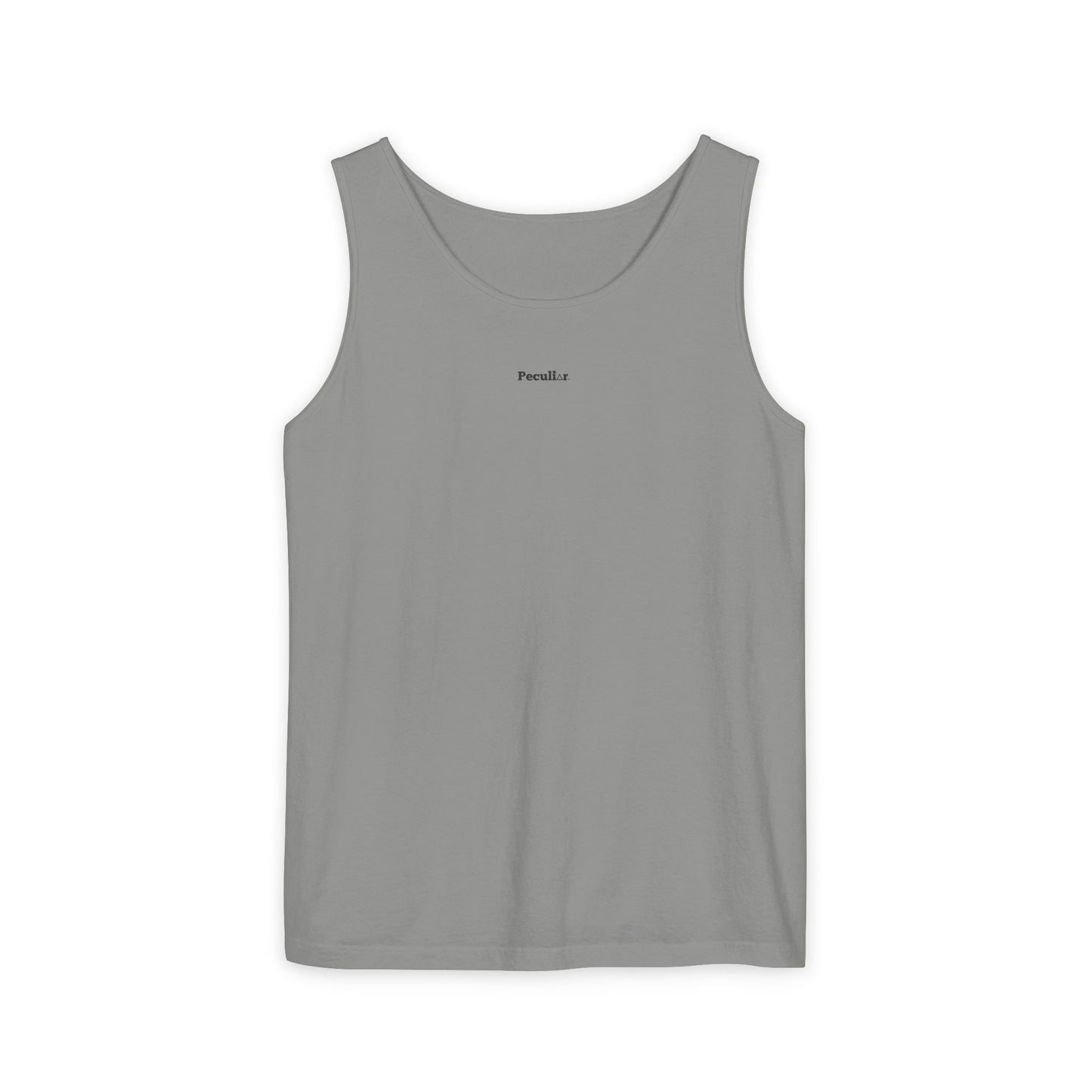 Minimalist Unisex Garment-Dyed Tank Top - Perfect for Summer Style
