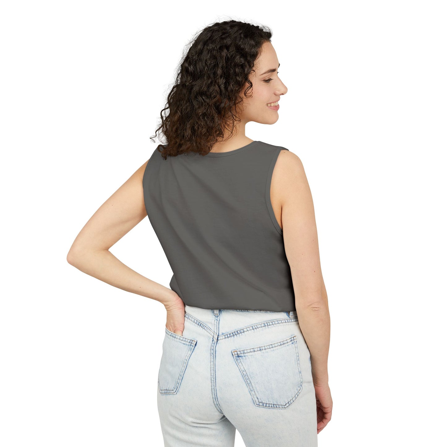 Minimalist Unisex Garment-Dyed Tank Top - Perfect for Summer Style