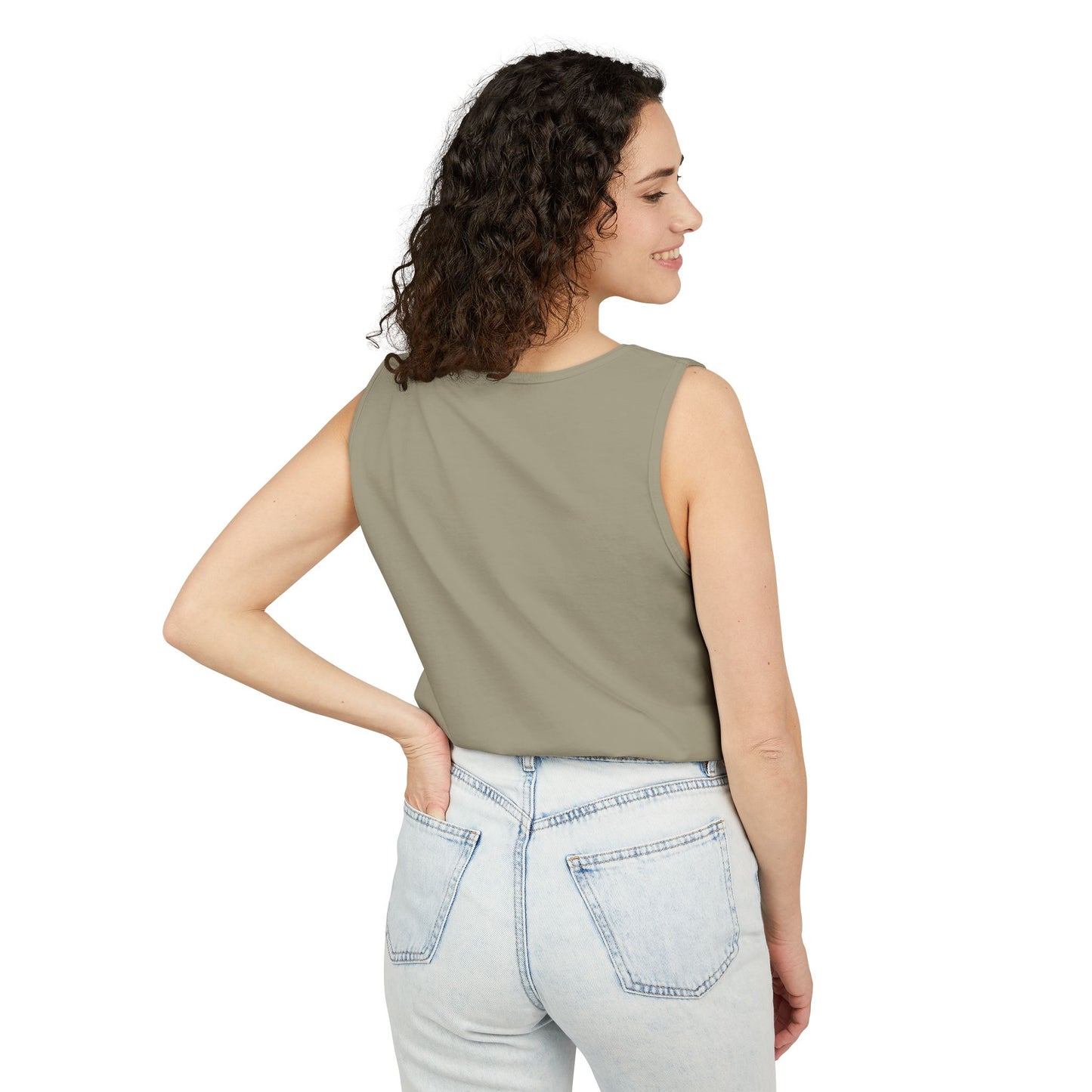 Minimalist Unisex Garment-Dyed Tank Top - Perfect for Summer Style