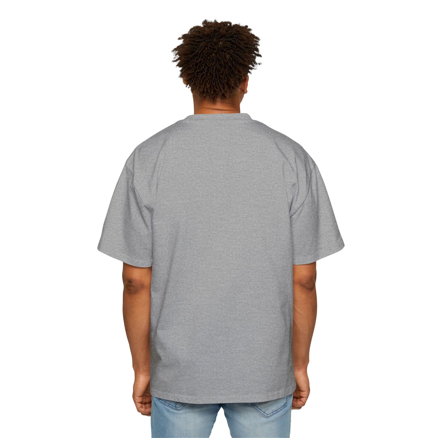 Peculiar Oversized Tee - Casual White T-Shirt for Unisex Style and Comfort