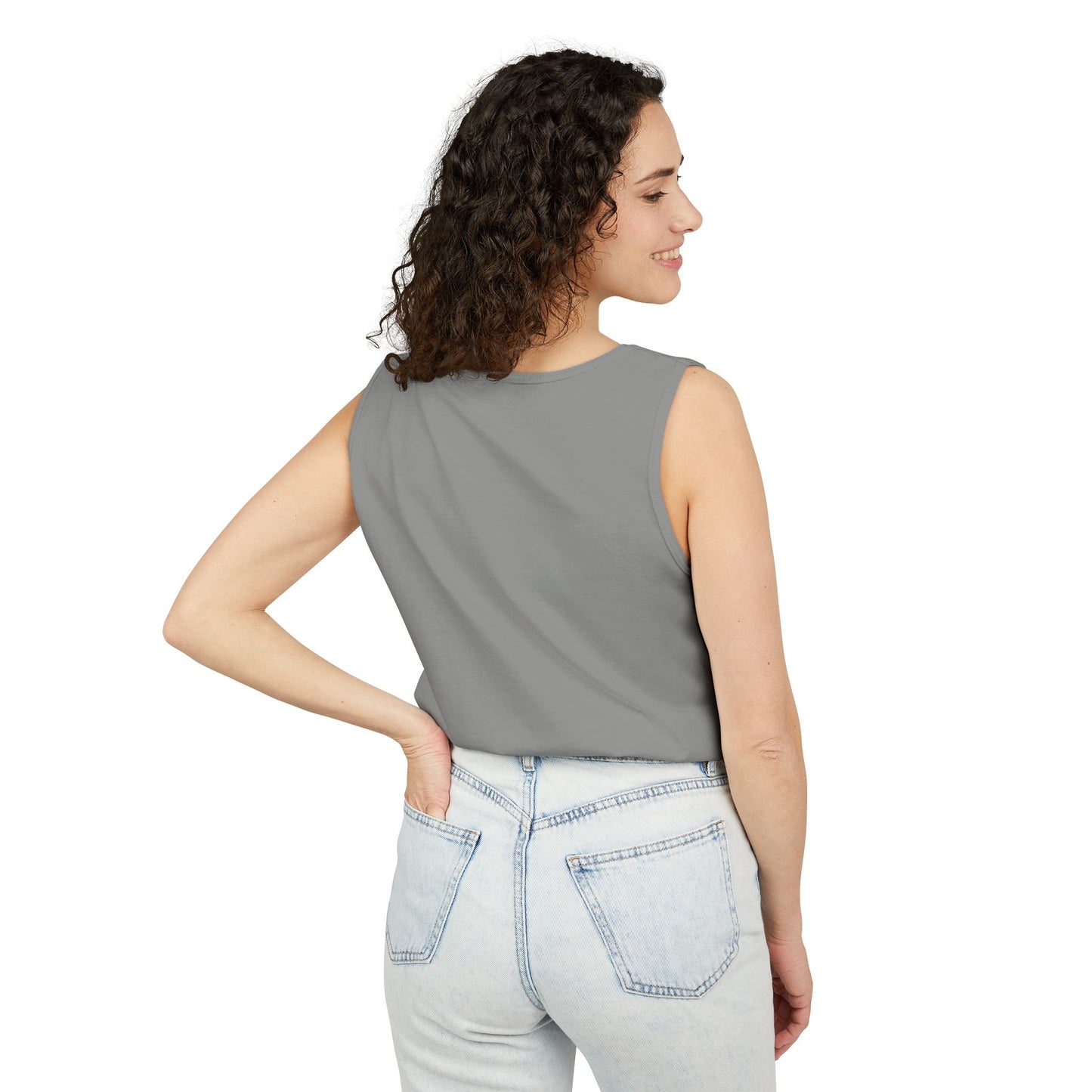 Minimalist Unisex Garment-Dyed Tank Top - Perfect for Summer Style