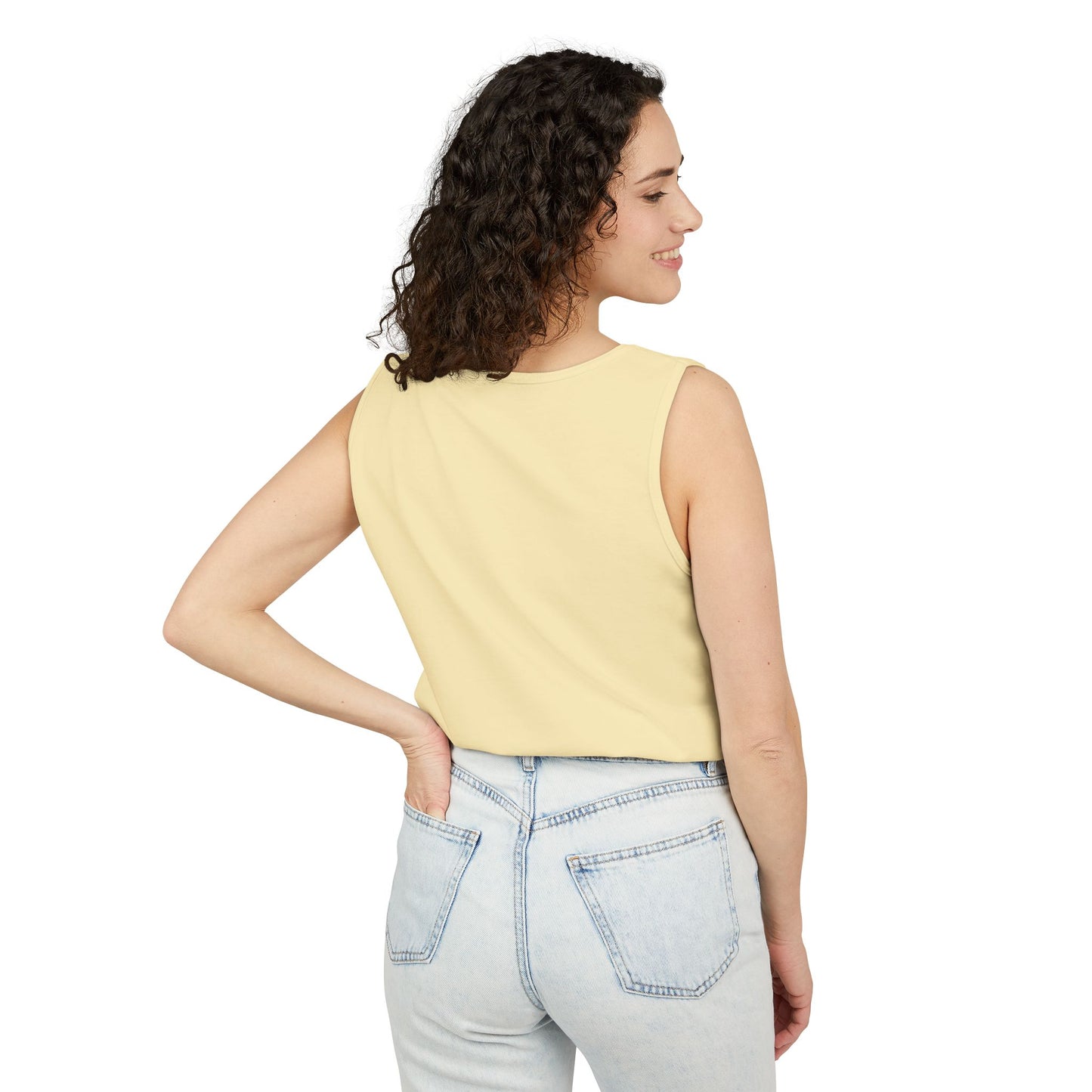Minimalist Unisex Garment-Dyed Tank Top - Perfect for Summer Style