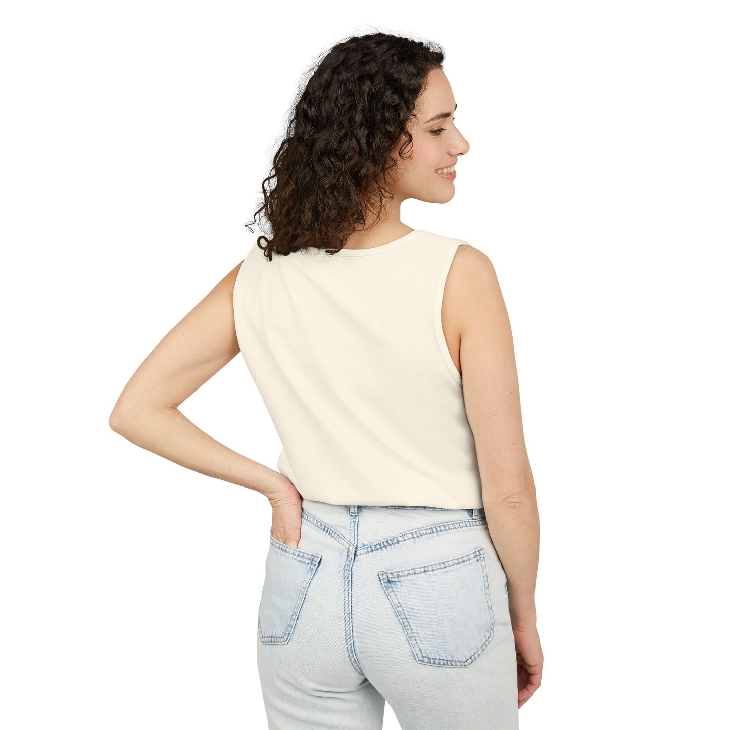 Minimalist Unisex Garment-Dyed Tank Top - Perfect for Summer Style