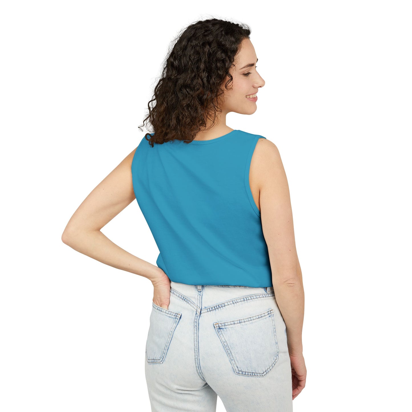 Minimalist Unisex Garment-Dyed Tank Top - Perfect for Summer Style