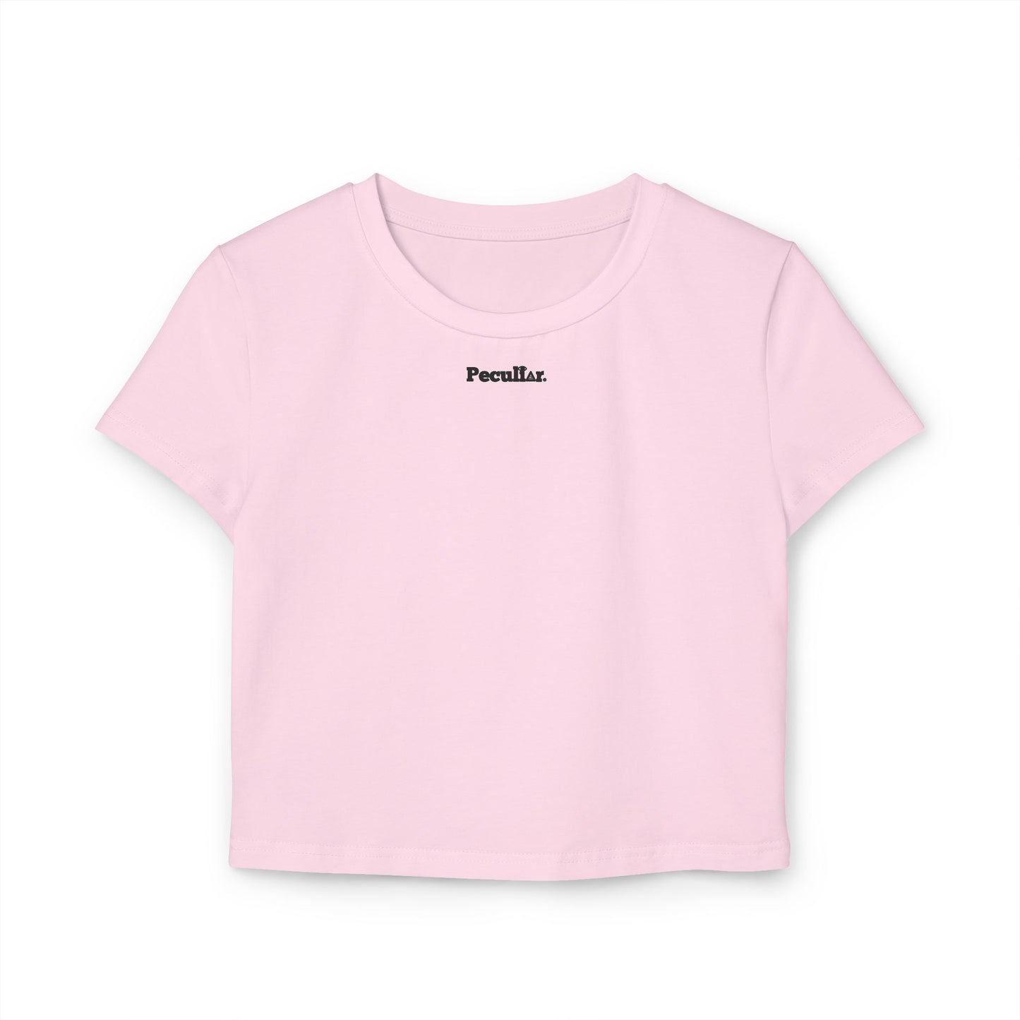 Peculiar Women&#039;s Baby Tee - Trendy Casual Top