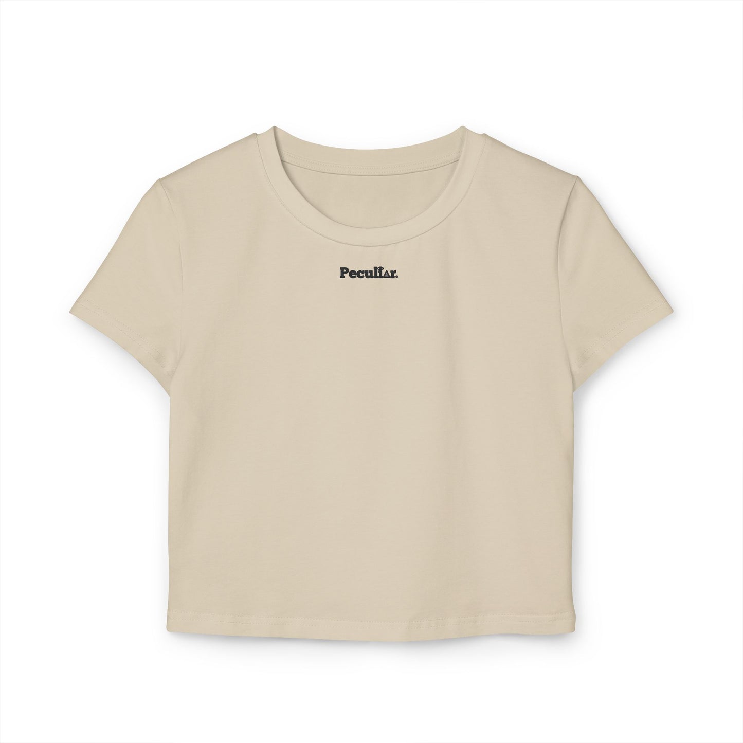 Peculiar Women&#039;s Baby Tee - Trendy Casual Top