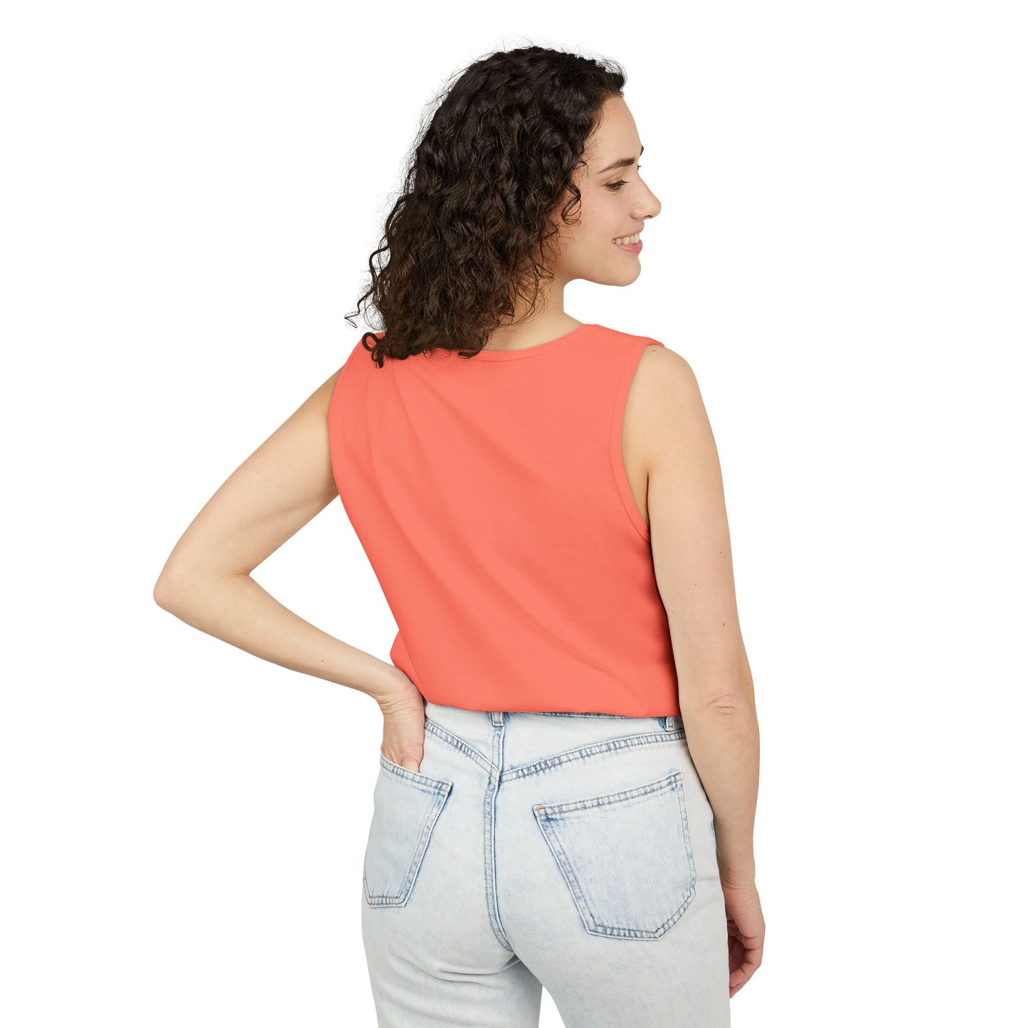 Minimalist Unisex Garment-Dyed Tank Top - Perfect for Summer Style