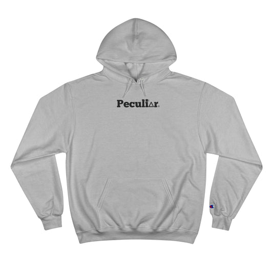Peculiar Champion Hoodie - Unisex Cozy Sweatshirt with Bold Design 100%Coton
