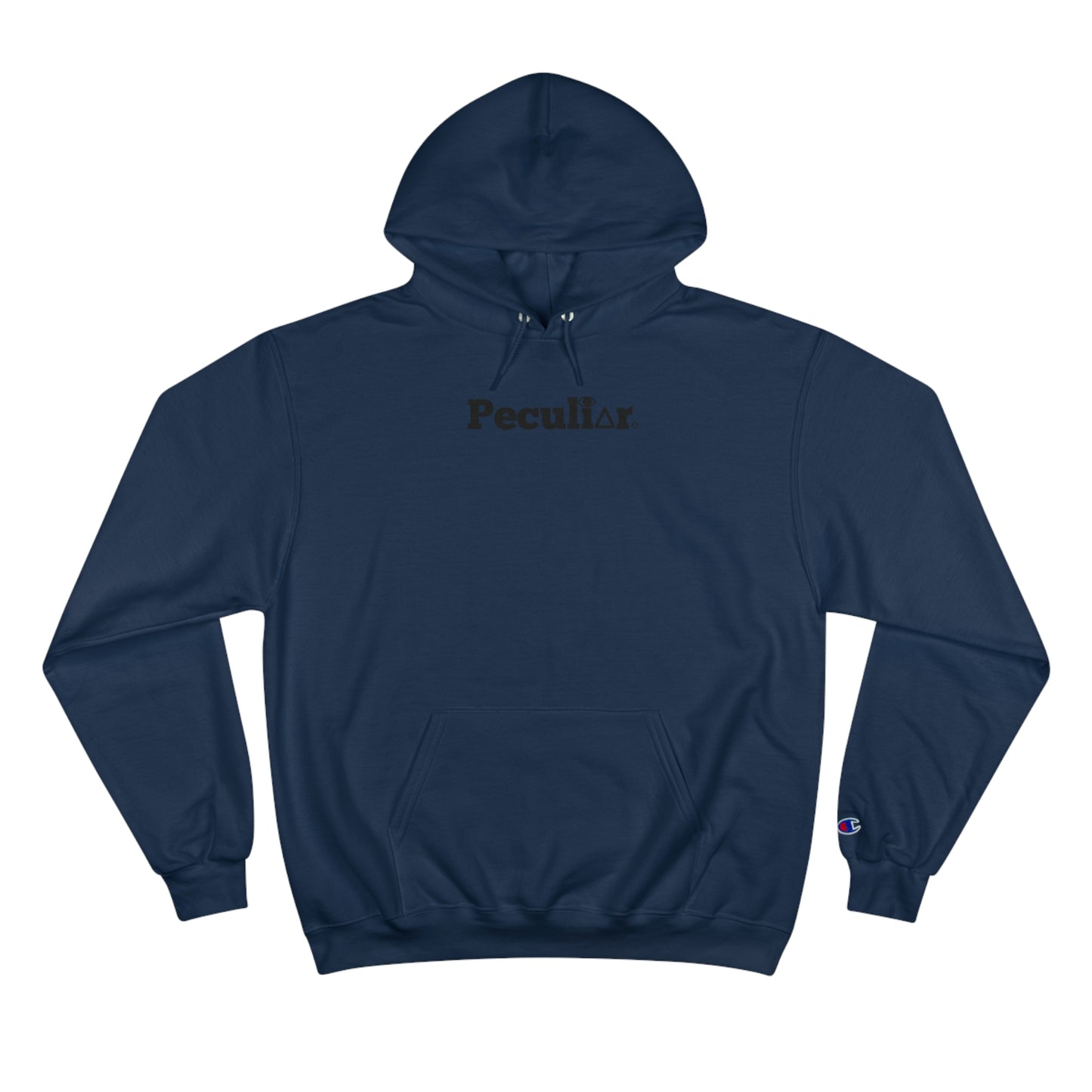 Peculiar Champion Hoodie - Unisex Cozy Sweatshirt with Bold Design 100%Coton