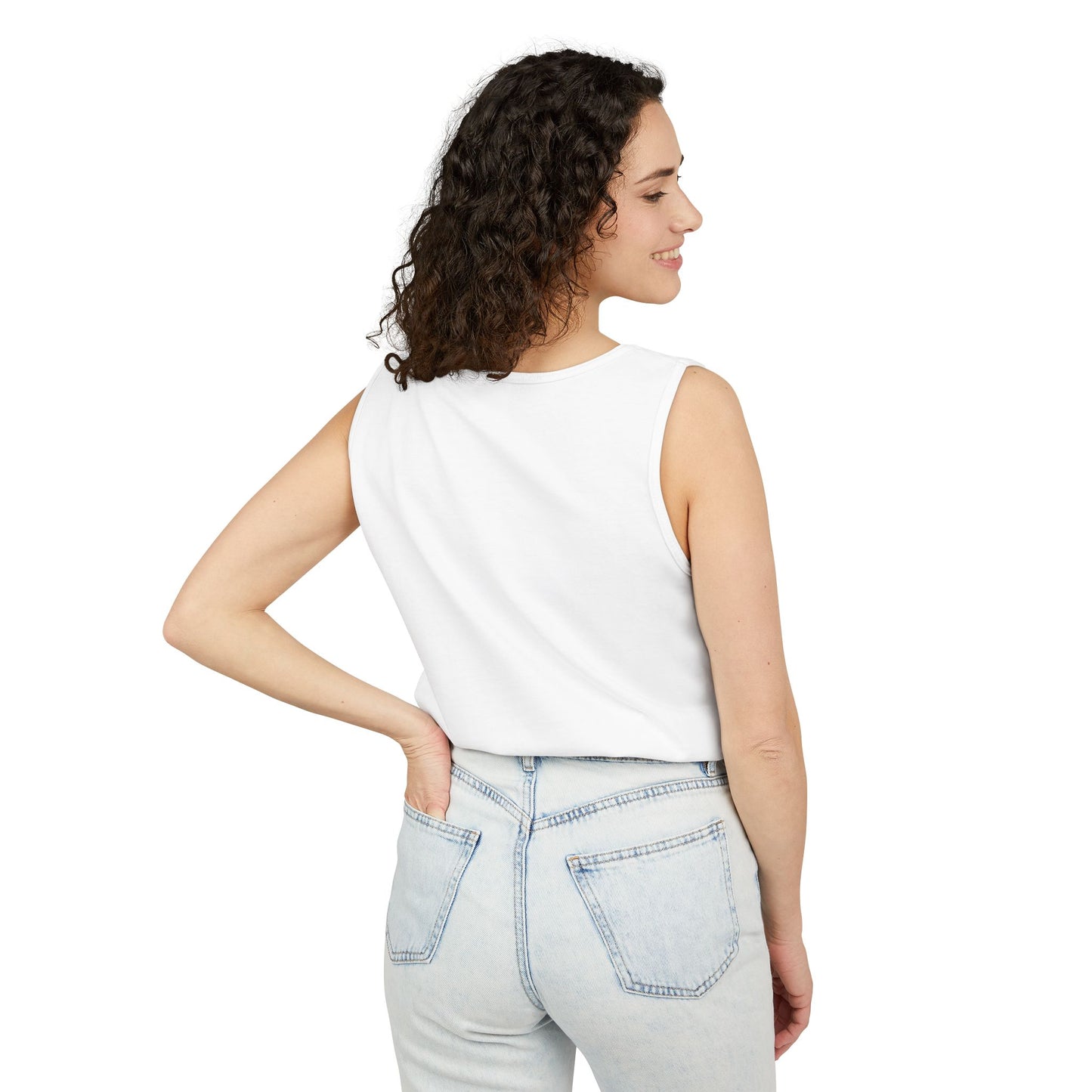 Minimalist Unisex Garment-Dyed Tank Top - Perfect for Summer Style