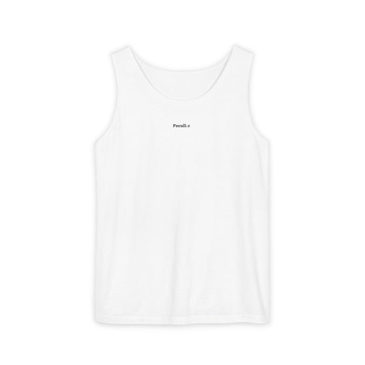 Minimalist Unisex Garment-Dyed Tank Top - Perfect for Summer Style