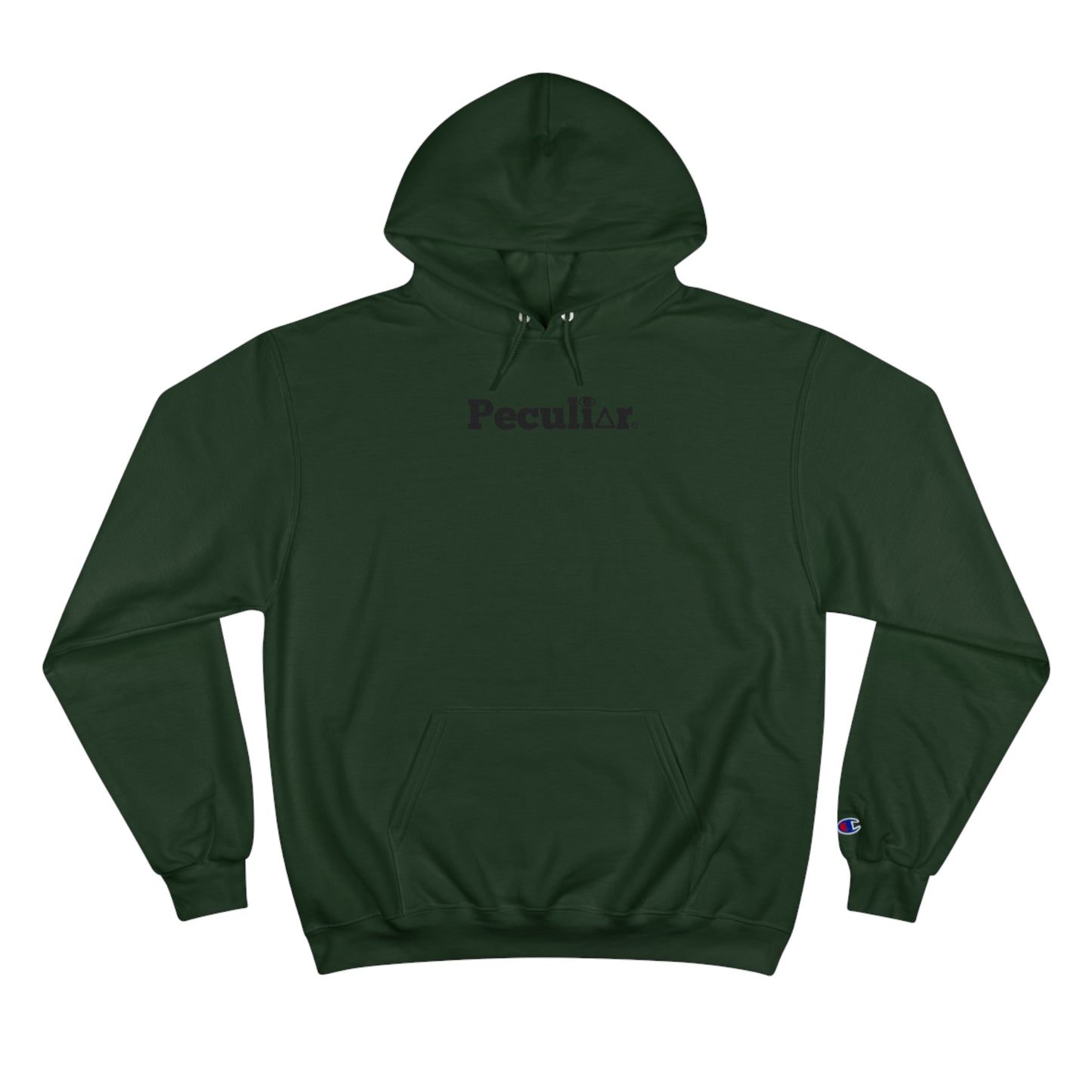 Peculiar Champion Hoodie - Unisex Cozy Sweatshirt with Bold Design 100%Coton